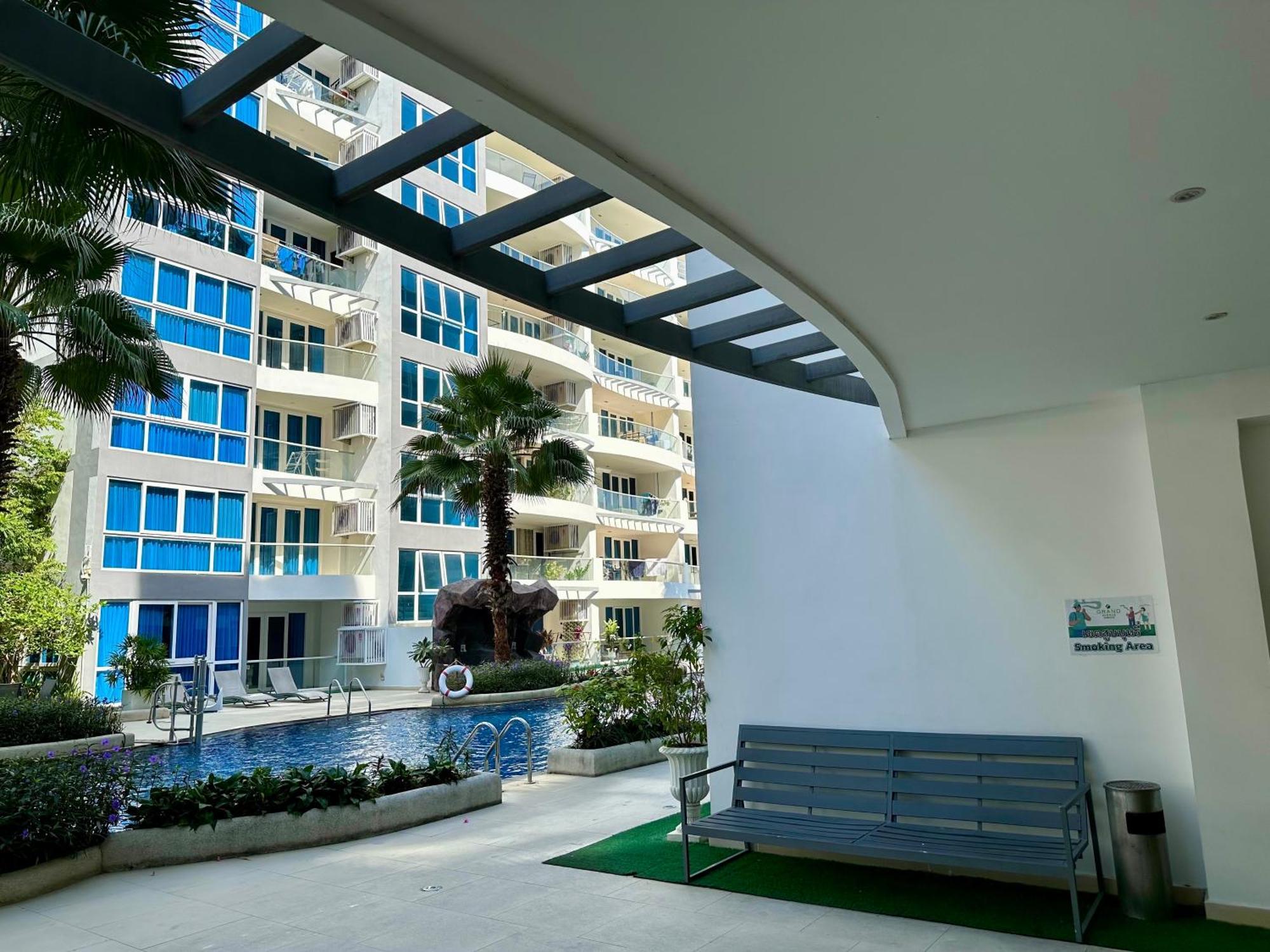 Large 2 Bedroom Condo, Grand Avenue, Central Pattaya Exterior foto